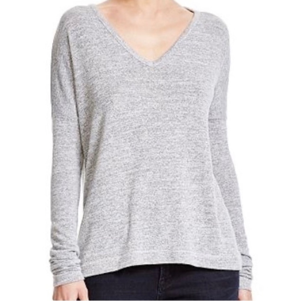 RAG & BONE-OVERSIZED V NECK TOP-SIZE XS - Picture 1 of 11